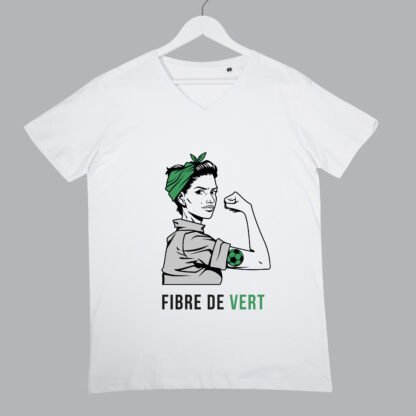 Tee-shirt Fibre de vert