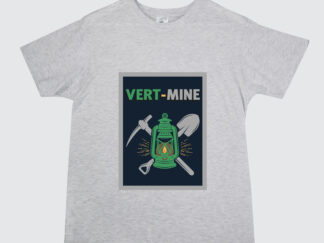 T-shirt Vert-mine